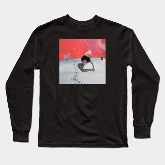 Snow duvet Long Sleeve T-Shirt by mintchocollage